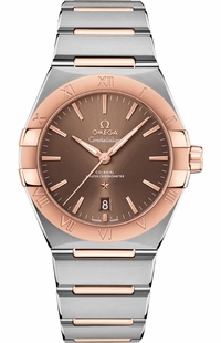 Omega Constellation Rose Gold & Steel Men's Watch 131.20.39.20.13.001