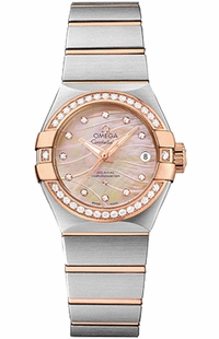 Omega Constellation Rose Mother of Pearl Women's Watch 123.25.27.20.57.003