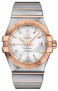 Omega Constellation Steel & Rose Gold 123.20.35.20.02.001