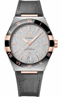 Omega Constellation Steel Rose Gold Ceramic Men's Watch 131.23.41.21.06.001