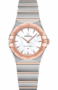 Omega Constellation Steel & Rose Gold Women's Watch 131.20.25.60.05.001