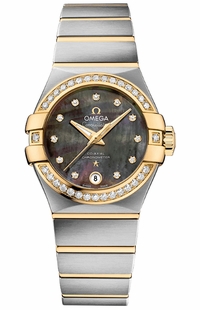 Omega Constellation Tahiti Dial Luxury Women's Watch 123.25.27.20.57.007