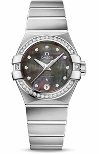 Omega Constellation Tahiti Mother of Pearl Dial Women's Watch 123.15.27.20.57.003
