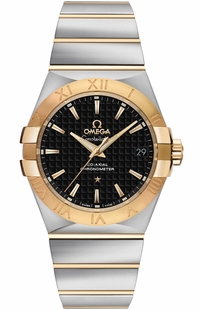 Omega Constellation Two-Tone Men's Dress Watch 123.20.35.20.01.002