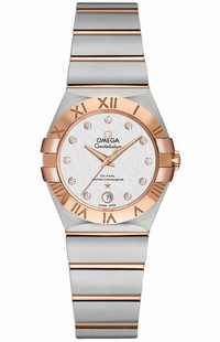 Omega Constellation Two Tone Women's Watch 127.20.27.20.52.001