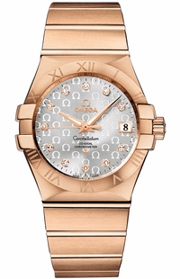 Omega Constellation Watch with Diamonds 123.50.35.20.52.003