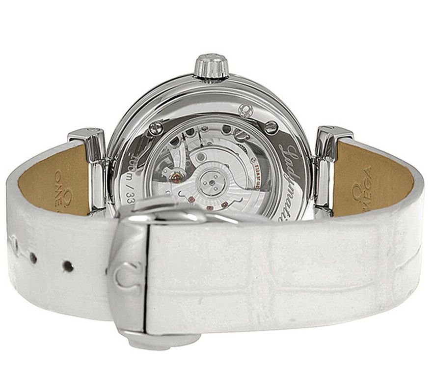 425.33.34.20.05.001 Omega DeVille Ladymatic Ladies White MOP Dial