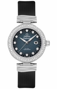 Omega De Ville Ladymatic Diamond Women's Luxury Watch 425.37.34.20.56.001