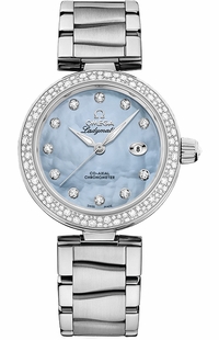 Omega De Ville Ladymatic Diamonds Women's Watch 425.35.34.20.57.003