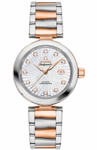 Omega De Ville Ladymatic Mother of Pearl Ladies Luxury Watch 425.20.34.20.55.001