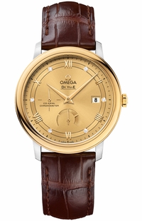 Omega De Ville Prestige Steel & Gold Men's Watch 424.23.40.21.58.001