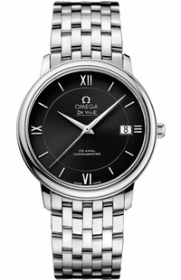 Omega De Ville Prestige Black Dial Men's Watch 424.10.37.20.01.001