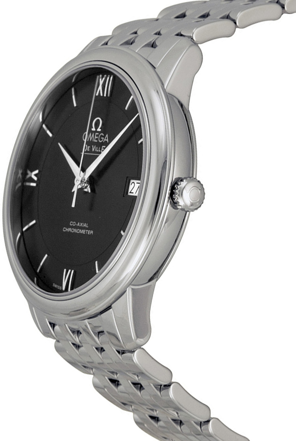 OMEGA デビル 424.10.37.20.01.001 424.10.37.20.01.001 Omega DeVille Prestige Co-Axial 424.10