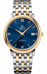 Omega De Ville Prestige Blue Dial Men's Watch 424.20.37.20.03.001