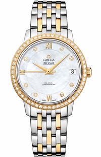 Omega De Ville Prestige Date 32.7mm Women's Watch 424.25.33.20.55.001