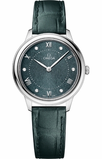 Omega De Ville Prestige Pine Green Dial Women's Watch 434.13.30.60.60.001