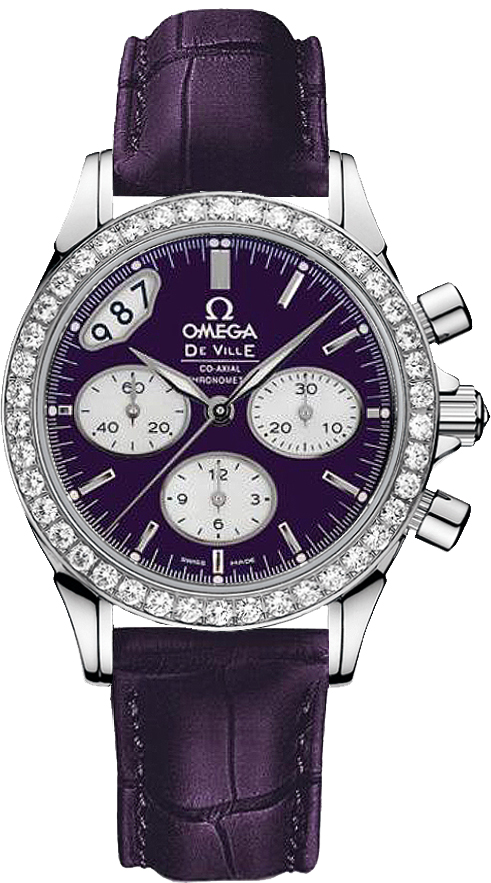 422.18.35.50.10.001 Omega DeVille Chronograph Ladies Watch
