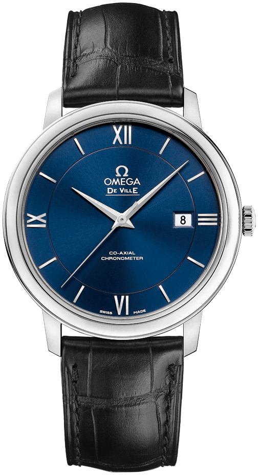 omega deville 稼働中 VINTAGE MEN OMEGA DEVILLE QUARTZ CAL 1330 SERVICED BLUE DIAL CLEAN