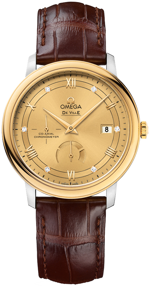 424.23.40.21.58.001 Omega DeVille Champagne Dial Watch