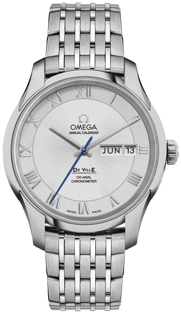 431.10.41.22.02.001 Omega Deville Annual Calendar Mens Automatic Watch