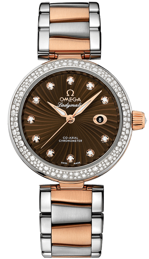 425.25.34.20.63.001 Omega DeVille Ladymatic Co-Axial 34MM Womens Watch
