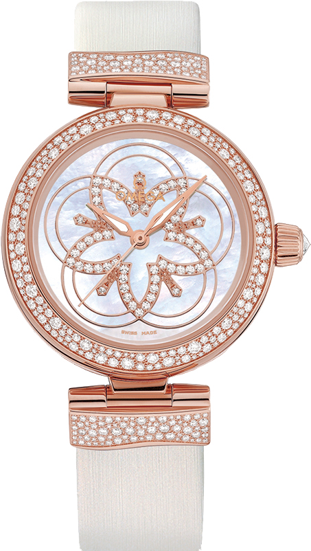 425.67.34.20.55.009 Omega DeVille Co-Axial 34MM Watch