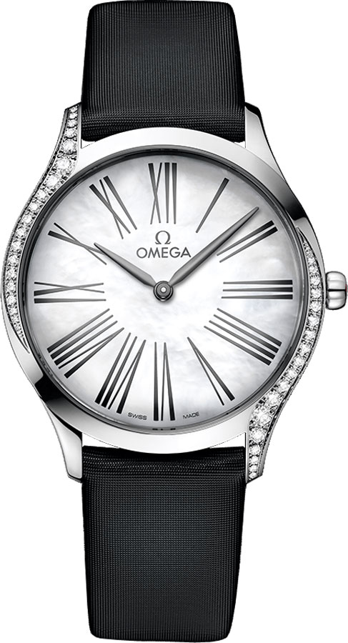 オメガ OMEGA 428.17.36.60.05.001 デビル トレゾア ダイヤベゼル クォーツ レディース 良品 _950455 42817366005001 Omega DeVille Tresor Women's Watch