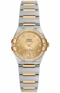 Omega Manhattan Champagne Dial Ladies Watch 131.25.29.20.58.001