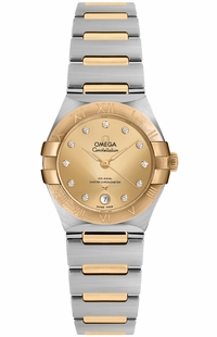 Omega Manhattan Yellow Gold & Steel Women's Watch 131.20.29.20.58.001