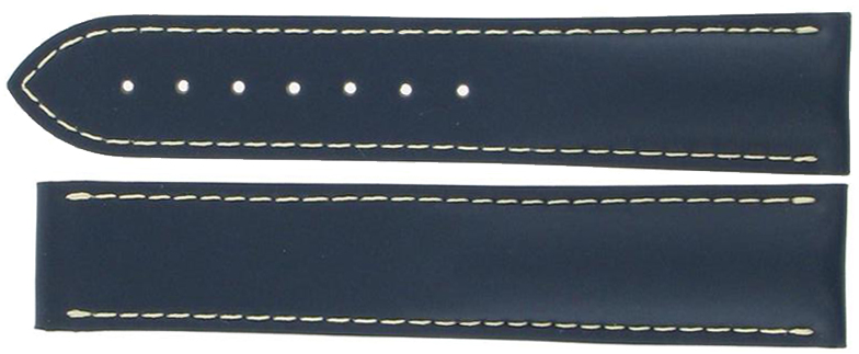 98000210 Omega Seamaster 20/18mm Blue Rubber Strap & Buckle