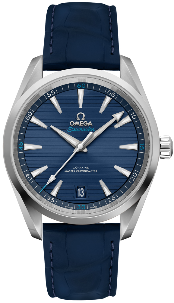 220.13.41.21.03.001 | Men's Omega Blue Dial Seamaster