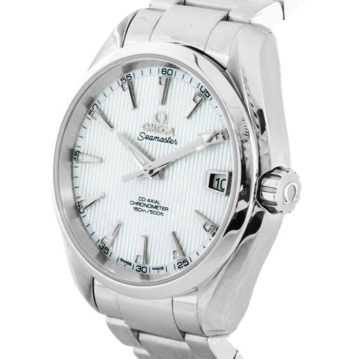 231.10.39.21.55.001 Omega Seamaster Aqua Terra Mens White