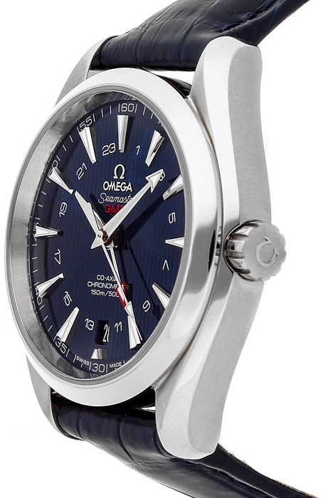 時計 OMEGA Seamaster Aqua Terra Si14 New Omega Seamaster Aqua Terra GMT 231.13.43.22.03.001 Steel Watch