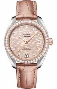 Omega Seamaster Aqua Terra Diamond Bezel Women's Watch 220.28.34.20.59.001