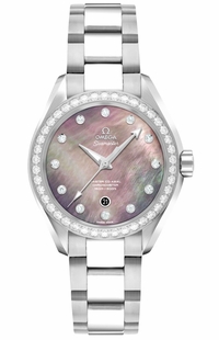 Omega Seamaster Aqua Terra Diamond Luxury Women's Watch 231.15.34.20.57.001