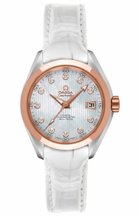 Omega Seamaster Aqua Terra Diamond Luxury Women's Watch 231.23.30.20.55.001