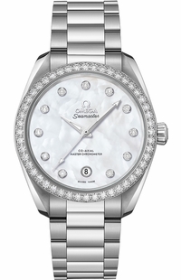 Omega Seamaster Aqua Terra Diamond Women's Watch 220.15.38.20.55.001