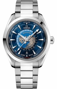 Omega Seamaster Aqua Terra GMT Worldtimer Men's Watch 220.10.43.22.03.001