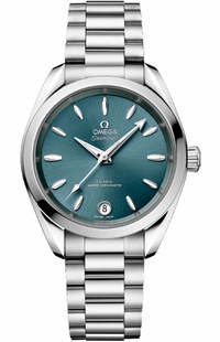 Omega Seamaster Aqua Terra Lagoon Green Women's Watch 220.10.34.20.10.001
