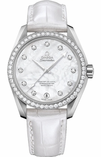 Omega Seamaster Aqua Terra Mother of Pearl Dial Women's Watch 231.18.39.21.55.001