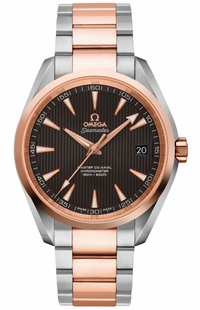 Omega Seamaster Aqua Terra Rose Gold & Steel Men's Watch 231.20.42.21.06.003