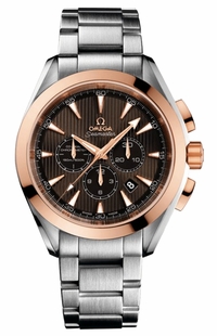 Omega Seamaster Aqua Terra Rose Gold & Steel Men's Watch 231.20.44.50.06.002