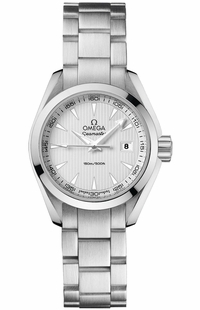 Omega Seamaster Aqua Terra Silver Dial 30mm Women's Watch 231.10.30.60.02.001