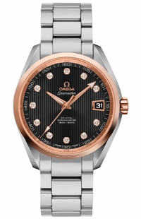 Omega Seamaster Aqua Terra Solid Rose Gold & Stainless Men's Watch 231.20.39.21.51.003