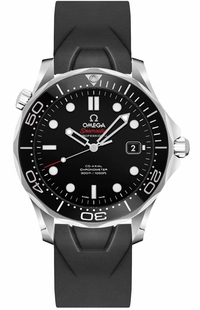 Omega Seamaster Black 41mm Men's Watch 212.30.41.20.01.003
