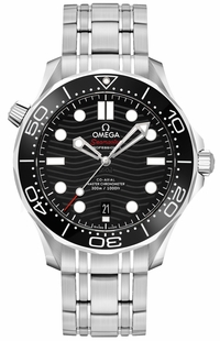 Omega Seamaster Black Dial Men's Diver Watch 210.30.42.20.01.001