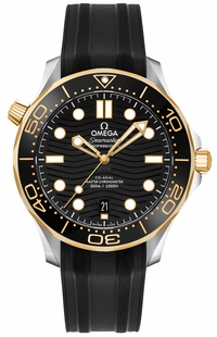Omega Seamaster Black Dial Men's Luxury Watch 210.22.42.20.01.001