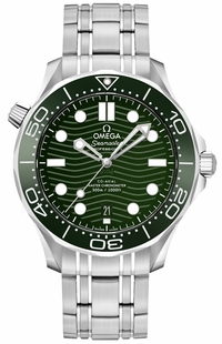 Omega Seamaster Diver 300M Green Dial Men's Watch 210.30.42.20.10.001