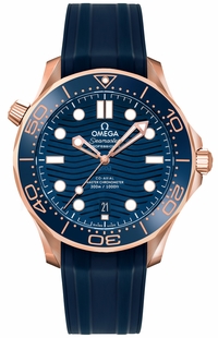 Omega Seamaster Diver Rose Gold Men's Watch 210.62.42.20.03.001