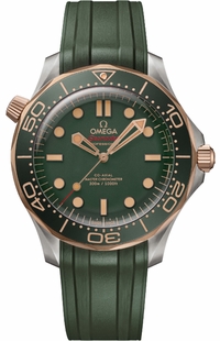 Omega Seamaster Diver Titanium & Bronze Gold Men's Watch 210.92.42.20.10.001